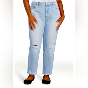 Juniors No Boundaries high waist slim straight jeans. Size 11